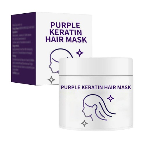 Detroit purple keratin hair - purple,